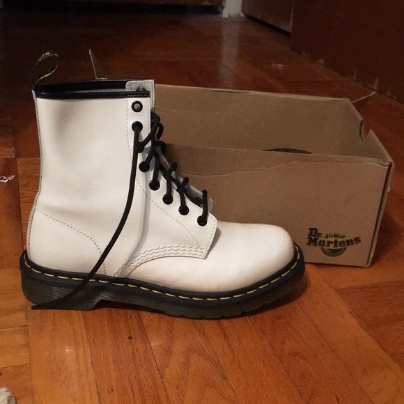Dr. Martens Shoes - White Dr. Martens AirWair